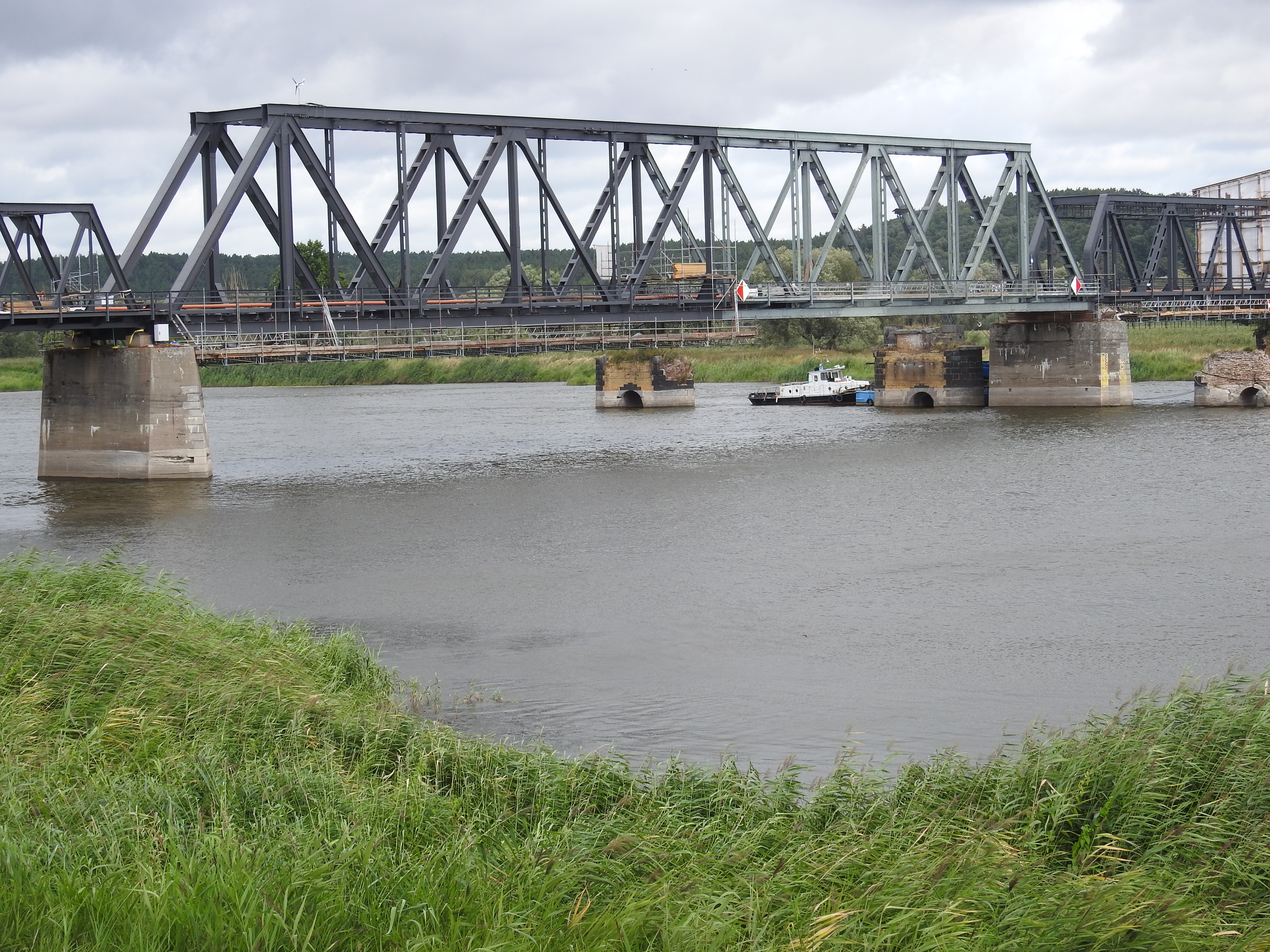 Gwne Przso Mostu Niemieckiego Podczas Remontu