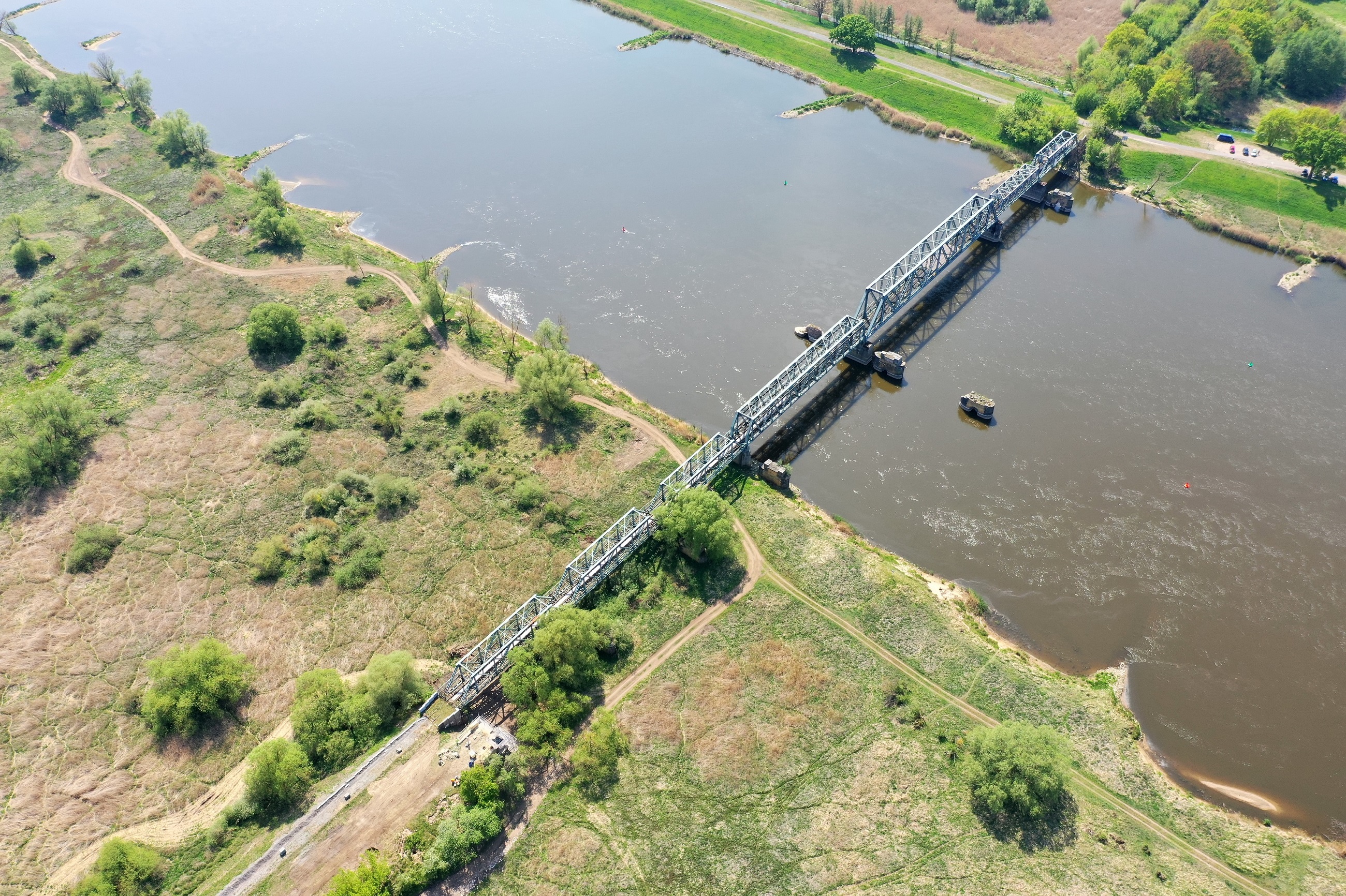 Most Siekierki    Neurudnitz   Rozlewiskiem  Fot Zbiory ZPKWZ